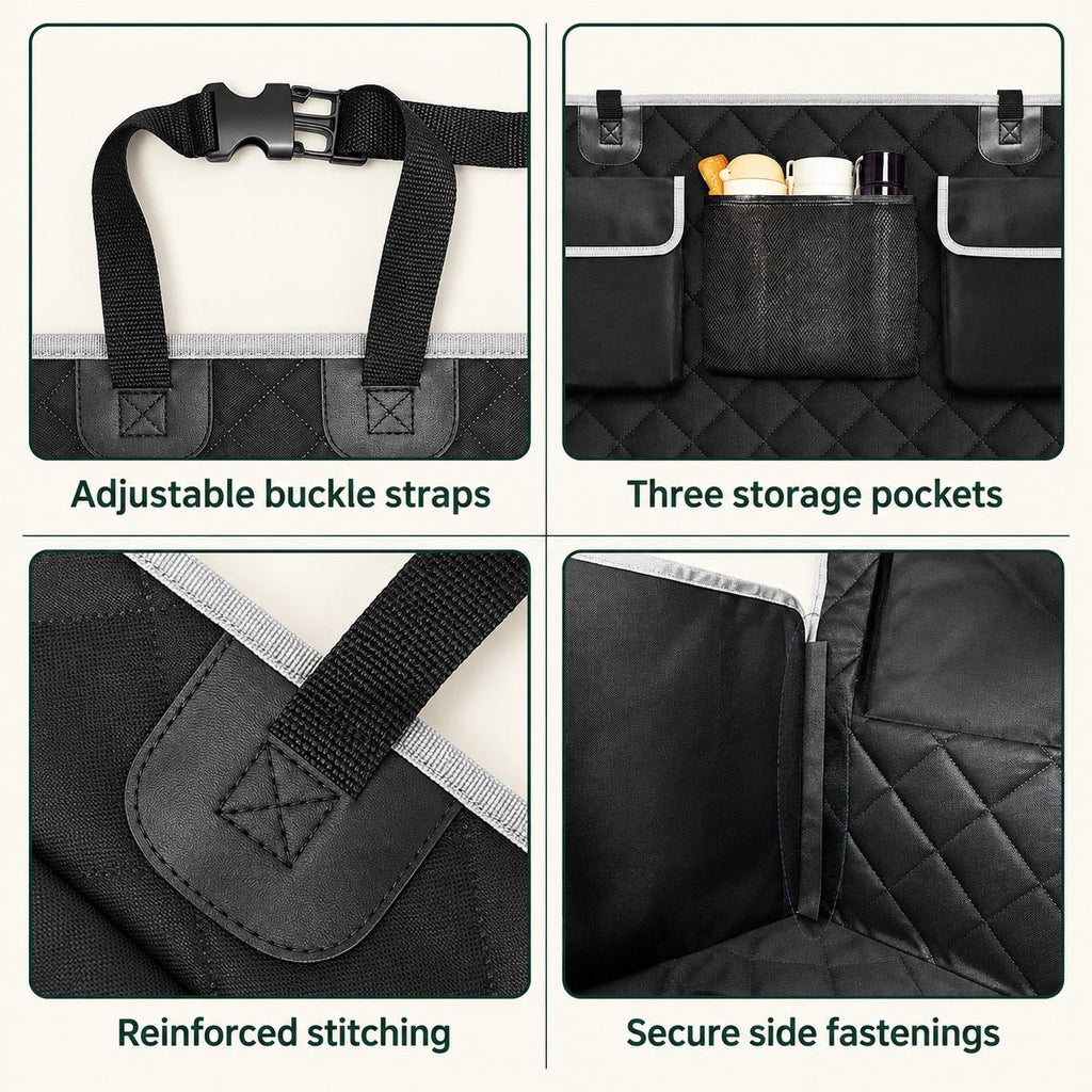 K9 Cove Quilted Dog Car Boot Liner - K9 Cove