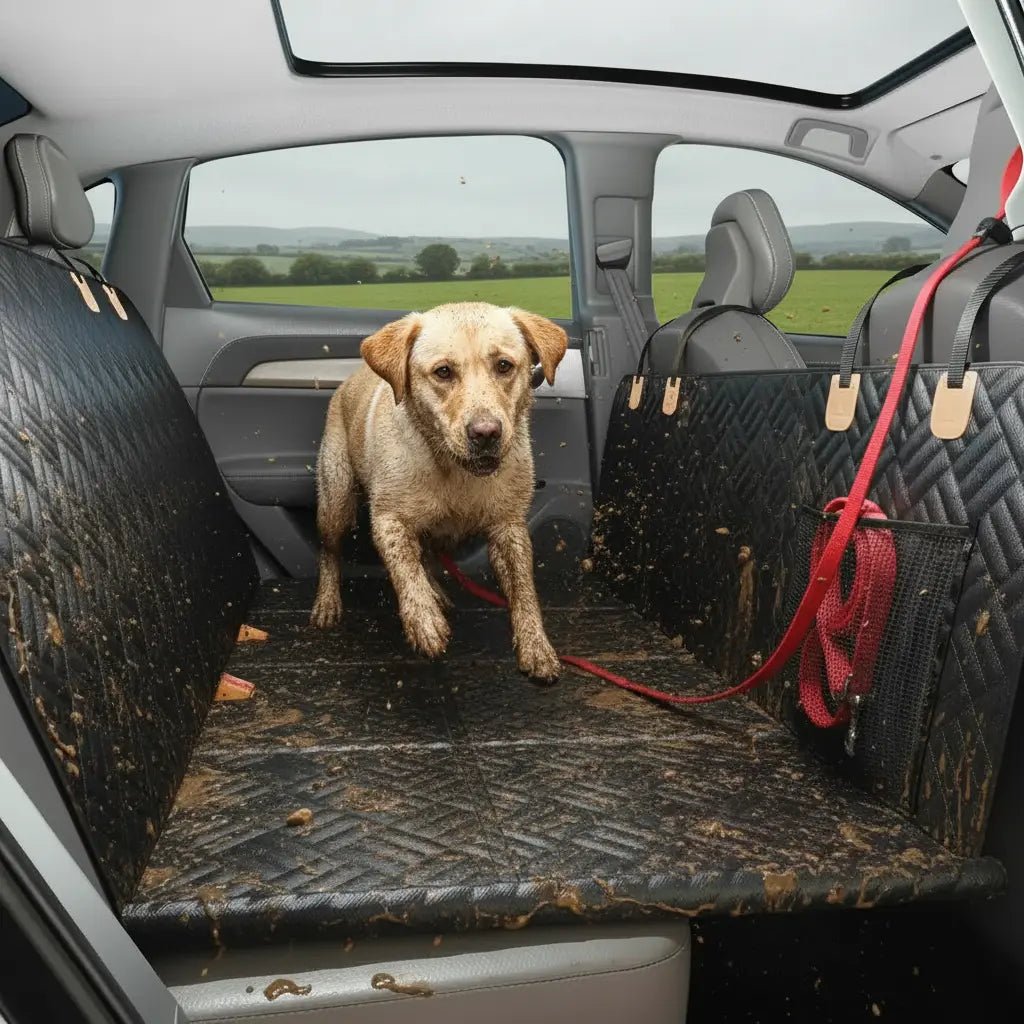 K9 Cove Hard-Bottom Dog Car Seat Protector - K9 Cove