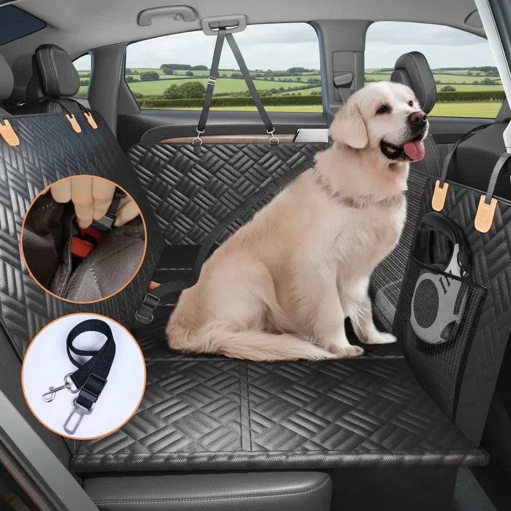 K9 Cove Hard-Bottom Dog Car Seat Protector - K9 Cove
